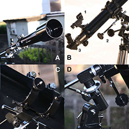 Sky-Watcher Capricorn-70 Refraktor / stjärnkikare startpaket